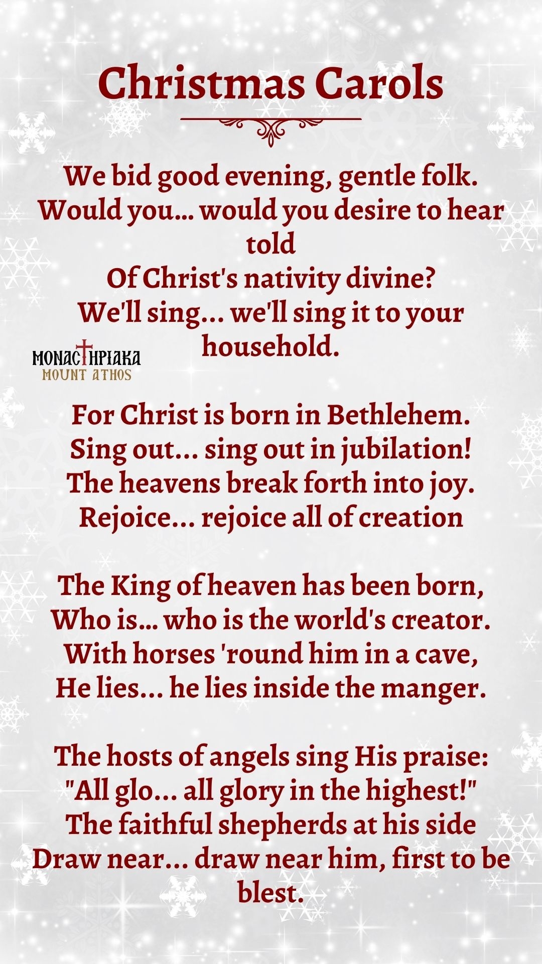 The Best Traditional Christmas carols: lyrics and their origin ...