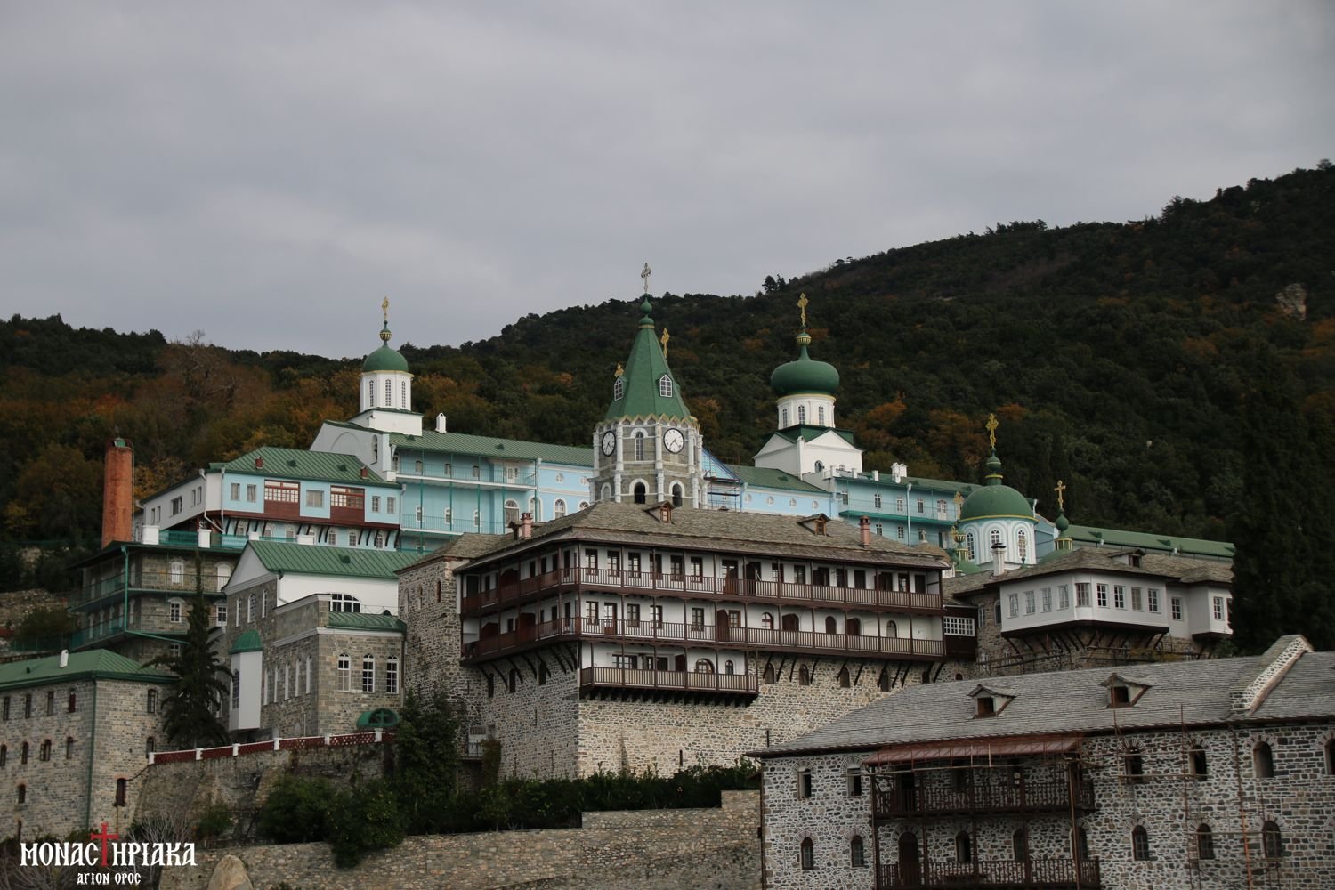 Saint Panteleimon Monastery: the Russian monastery