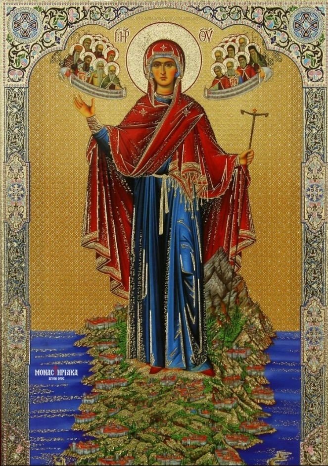 virgin-mary-mount-athos